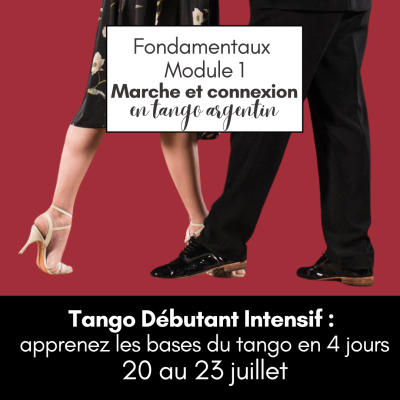 Tango Débutant Intensif : apprenez les bases en 4 jours – 20 au 23 juillet